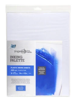 Grafix IMPRESS Print Media Inking Palette, 9 X 12 Inches, 25 Sheets