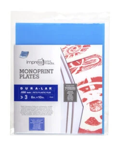 Grafix IMPRESS Print Media Monoprint Plates, 8 X 10 Inches, Clear, Pack Of 3