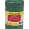 School Smart Washable Finger Paint, Green, 1 Pint -Art Supplies 2002416 ecommfullsize