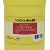 School Smart Washable Finger Paint, Yellow, 1 Quart -Art Supplies 2002425 ecommfullsize