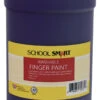 School Smart Washable Finger Paint, Purple, 1 Quart