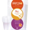 Disposoware Plastic Cups, 9 Oz, Clear, Pack Of 960 2 Disposoware Plastic Cups, 9 Oz, Clear, Pack Of 960 -Art Supplies 2003386 A ecommfullsize