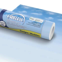 Fadeless Designs Paper Roll, Wispy Clouds, 48 Inches X 50 Feet