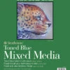 Strathmore 400 Series Toned Blue Mixed Media Pad, 11 X 14 Inches, 184 Lb, 15 Sheets -Art Supplies 2004753 A ecommfullsize
