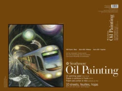 Strathmore 400 Series Oil Painting Pad, 18 X 24 Inches, 215 Lb, 10 Sheets