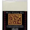 Black Ink Block Printing Paper Pack, 9 X 12 Inches, Bleached Mulberry, 25 Sheets