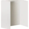 Pacon Ghostline Tri-Fold Foam Board, 48 X 36 Inches, White, Each -Art Supplies 2007000 A ecommfullsize