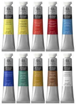 Winsor & Newton Artisan Water Mixable Oil Colors, Assorted Colors, 0.71 Ounces, Set Of 10 -Art Supplies 2019849 B ecommfullsize
