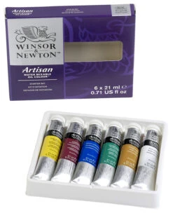 Winsor & Newton Artisan Water Mixable Oil Color Starter Set, 0.71 Ounces, Set Of 6 -Art Supplies 2019850 A ecommfullsize