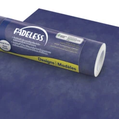 Fadeless Designs Paper Roll, Color Wash Navy, 48 Inches X 50 Feet