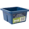 Plaid Enterprises HDPE Brush Basin, 8-1/2 X 6-1/2 X 3-1/2 Inches, Dark Blue -Art Supplies 204479 ecommfullsize
