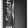 UCreate Poly Cover Sketch Book, Heavyweight, 9 X 6 Inches, 75 Sheets -Art Supplies 2088685 A ecommfullsize