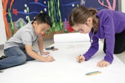 Pacon Antimicrobial Paper Roll, White, 36 Inches X 500 Feet, 1 Roll -Art Supplies 2088694 C ecommfullsize