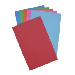 School Smart Bright Blank Books, 11 X 17 Inches, Assorted Colors, 6 Sheets, Pack Of 6 -Art Supplies 2088941 C ecommfullsize
