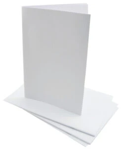 School Smart Blank Books, 8-1/2 X 11 Inches, White, 12 Sheets, Pack Of 6