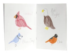 School Smart Blank Books, 8-1/2 X 11 Inches, White, 12 Sheets, Pack Of 6 -Art Supplies 2088948 E ecommfullsize