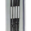 Dynasty Black Silver Shader Brush Set, Assorted Sizes, Set Of 4 -Art Supplies 2091385 A ecommfullsize