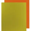 Flipside Two Sided Project Sheet, 22 X 28 Inch, Orange/Yellow, Bulk Pack Of 25