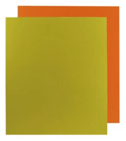 Flipside Two Sided Project Sheet, 22 X 28 Inch, Orange/Yellow, Bulk Pack Of 25