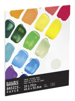 Liquitex BASICS Paper Pad, 16 X 20 Inches, 140 Lb, White, 12 Sheets -Art Supplies 2102478 20B ecommfullsize