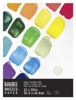 Liquitex BASICS Paper Pad, 12 X 16 Inches, 140 Lb, 12 Sheets