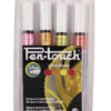 Sakura Pen-Touch Paint Marker, Medium Tip, Assorted Fluorescent Colors, Set Of 4 -Art Supplies 2104075 A ecommfullsize