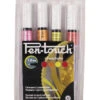 Sakura Pentouch Paint Marker, Fine Tip, Assorted Fluorescent Colors, Set Of 4 -Art Supplies 2104076 A ecommfullsize