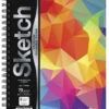 UCreate® Fashion Sketch Book, Kaleidoscope, 12 X 9 Inches, 75 Sheets 1 UCreate® Fashion Sketch Book, Kaleidoscope, 12 X 9 Inches, 75 Sheets -Art Supplies 2104373 A ecommfullsize