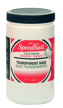Speedball Professional Acrylic Screen Printing Ink, Quart, Transparent Base