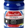 Speedball Professional Acrylic Screen Printing Ink, Quart, Cyan -Art Supplies 2105190 A ecommfullsize