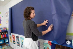 Rainbow Duo-Finish Kraft Paper Roll, 40 Lb, 36 Inches X 100 Feet, Dark Blue -Art Supplies 214989 D ecommfullsize