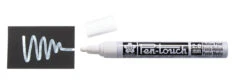 Sakura Pentouch Paint Marker, Medium Tip, Metallic White, Each