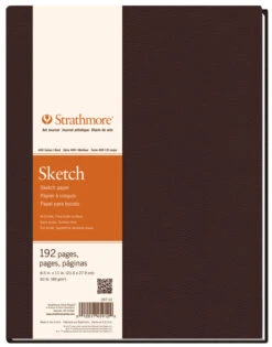 Strathmore 400 Series Sketchbook, 8-1/2 X 11 Inches, 60 Lb, 96 Sheets