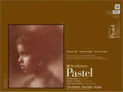 Strathmore 400 Series Pastel Pad, 18 X 24 Inches, 80 Lb, 24 Sheets