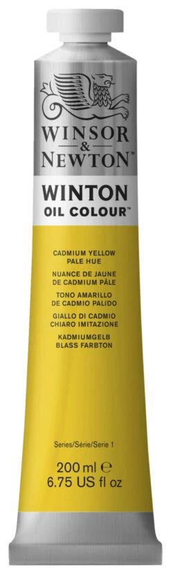 Winsor & Newton Winton Oil Color, 6.75 Ounce Tube, Cadmium Yellow Pale Hue