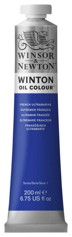 Winsor & Newton Winton Oil Color, 6.75 Ounce Tube, French Ultramarine