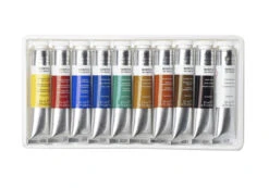 Winsor & Newton Winton Oil Color Set, 0.7 Ounce Tubes, Assorted Colors, Set Of 10 -Art Supplies 245946 B ecommfullsize