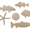 Sax Gyotaku Fish Print Models, Assorted Patterns, Original, Set Of 6 -Art Supplies 248402 ecommfullsize
