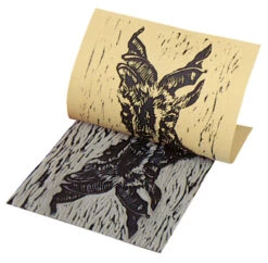 Speedball Red Baron Battleship Gray Unmounted Linoleum, 18 X 24 Inches, Pack Of 3