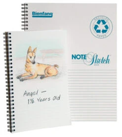 Bienfang Horizontal Sketchbook, 8-1/2 X 11 Inches, 60 Lb, 64 Sheets