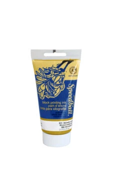 Speedball Water Soluble Block Printing Ink, Gold, 2-1/2 Ounces