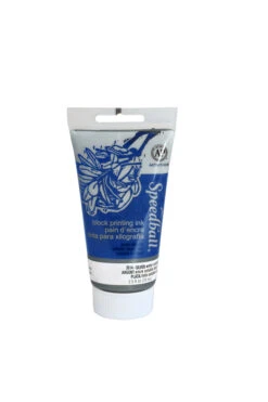 Speedball Water Soluble Block Printing Ink, Silver, 2-1/2 Ounces