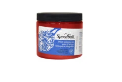 Speedball Water Soluble Block Printing Ink, Primary Red, Pint