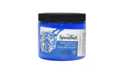 Speedball Water Soluble Block Printing Ink, Primary Blue, Pint