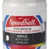 Speedball Permanent Non-Toxic Non-Flammable Oil Based Acrylic Screen Printing Ink, 1 Qt Jar, White -Art Supplies 381269 ecommfullsize