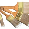 FM Brush Nylon Fiber Lacquered Wood Handle Utility Brush Set, Assorted Size, Set Of 4