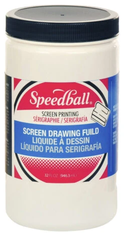 Speedball Non-Toxic Water Soluble Screen Drawing Fluid, Quart