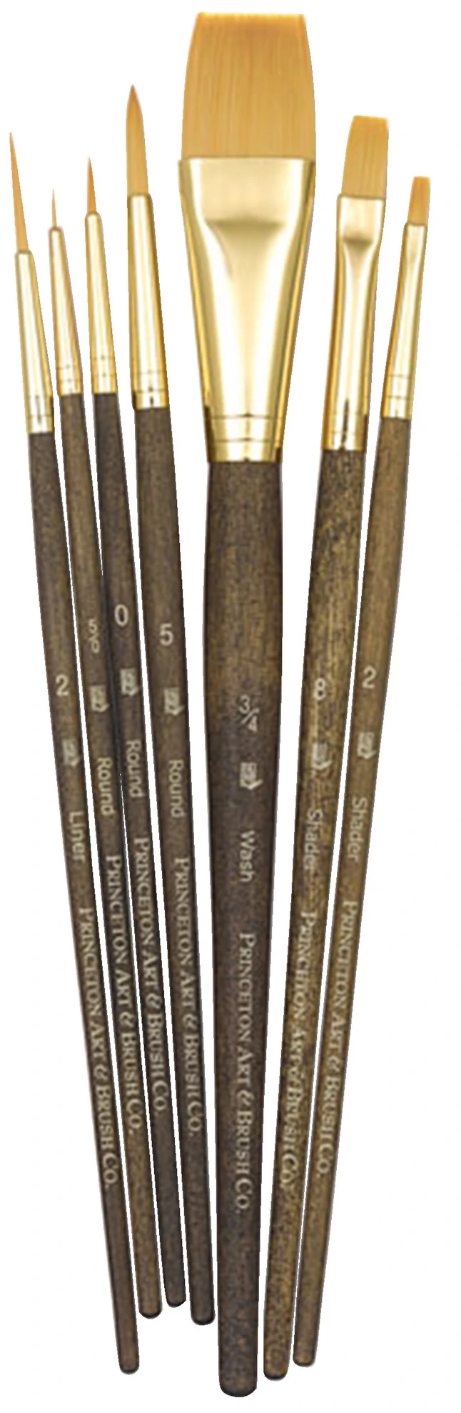 Princeton Economy Assorted Trim Paint Brush Set, Assorted Size, Set Of 7 3 Princeton Economy Assorted Trim Paint Brush Set, Assorted Size, Set Of 7