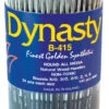 Dynasty B-415 Round Cylinder Fine Golden Synthetic Nylon Short Wood Handle Paint Brush Set, Assorted Size, Black, Set Of 144 -Art Supplies 407484 ecommfullsize