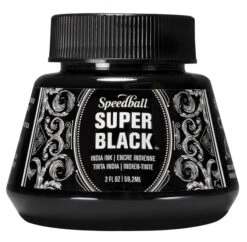 Speedball Super Black India Ink, 2 Ounces